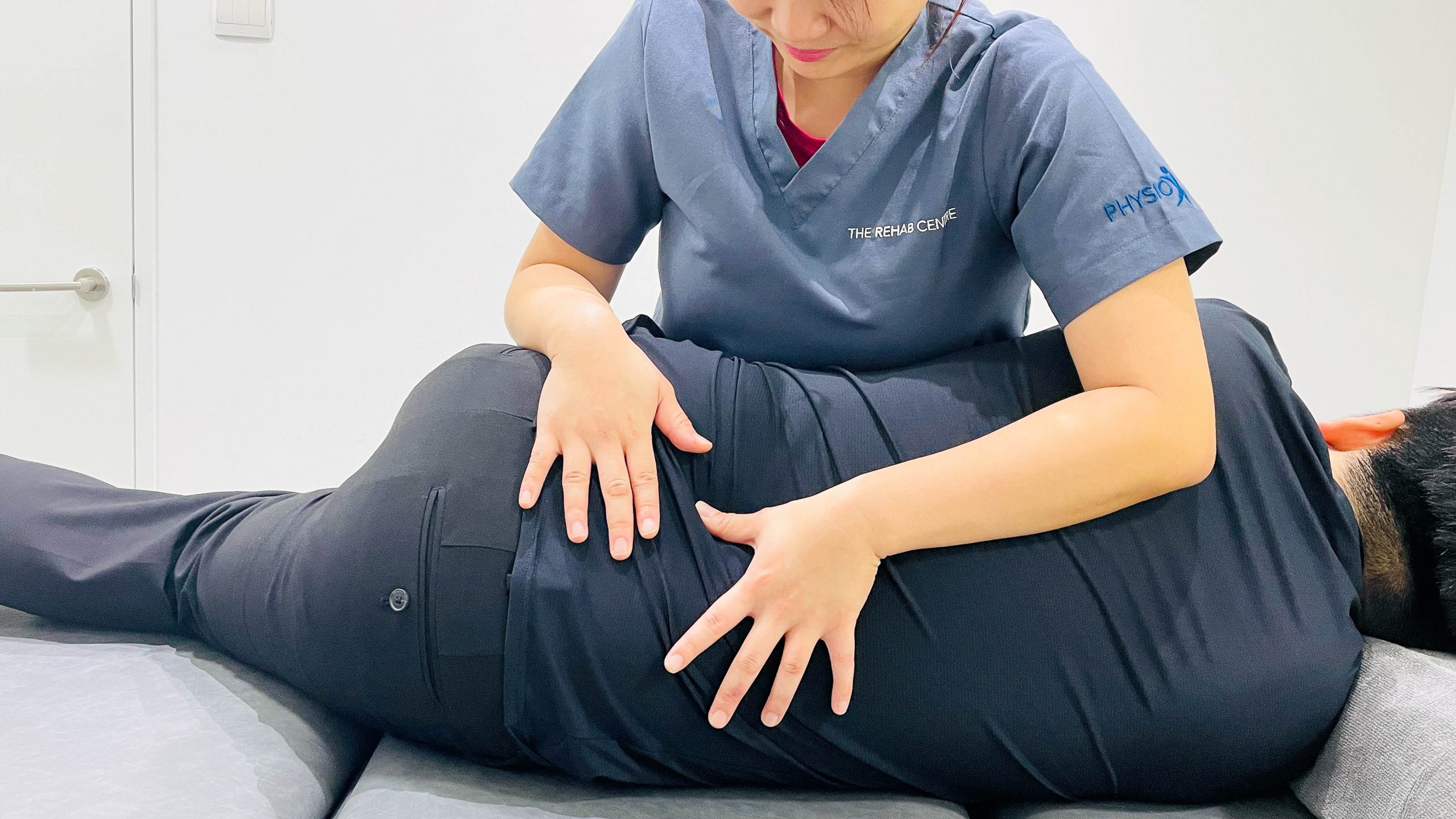 Lumbar rotation and manipulation Lumbar rotation and manipulation