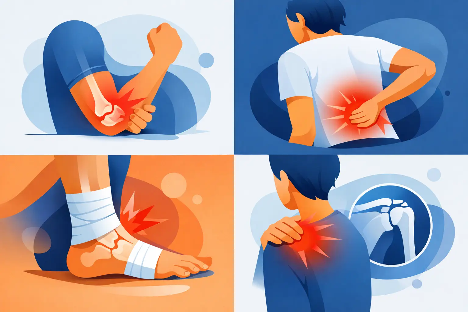 4 Types of Musculoskeletal Injuries 4 Types of Musculoskeletal Injuries